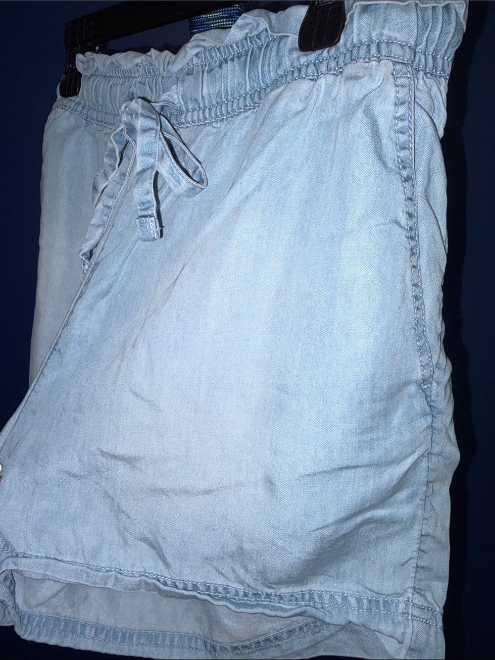 Nicole Miller- Lyocell Paperbag Waist Shorts – Size Large - Picture 9 of 13